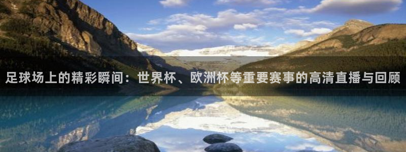 足球场上的精彩瞬间：世界杯、欧洲杯等